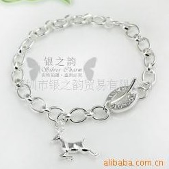 供应Links 小鹿OT扣万字手链流行饰品 LH059